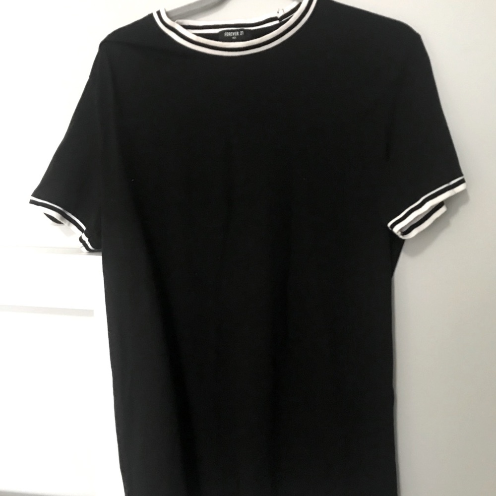 Forever 21 Oversized Black TShirt